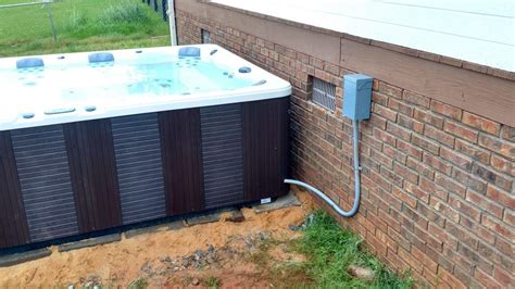 drop box electric panel hot tub|Hot Tub Installation Cost Guide And Cost.